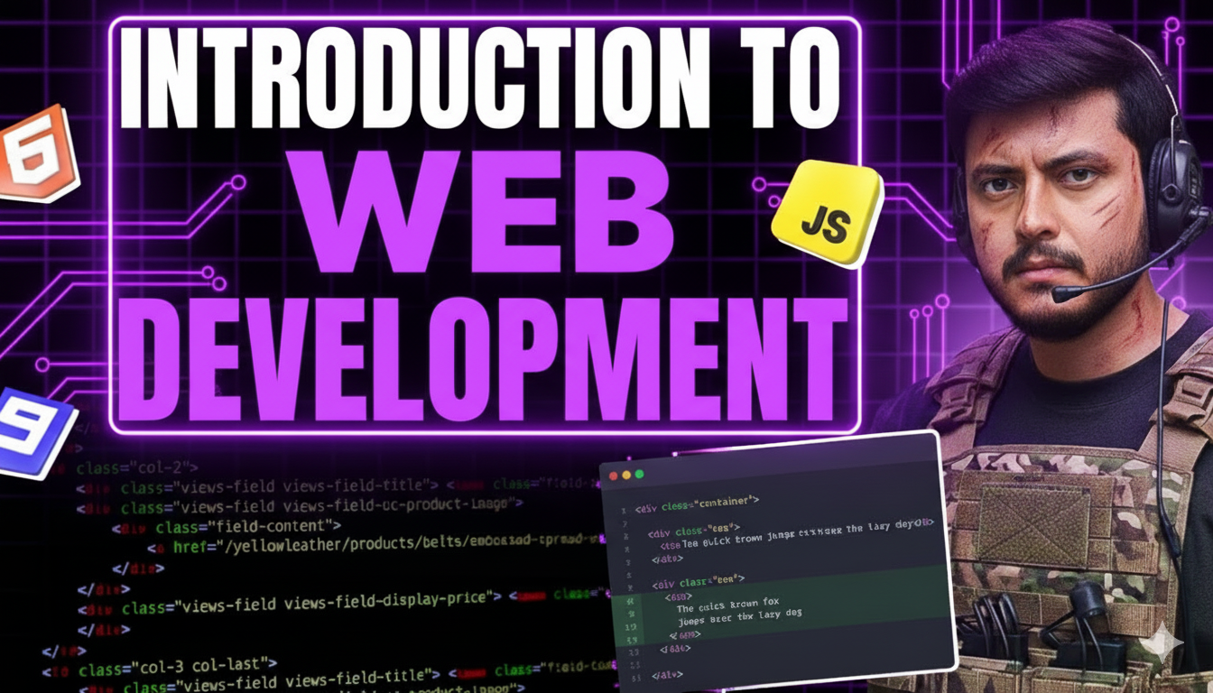 Web Dev Thumbnail